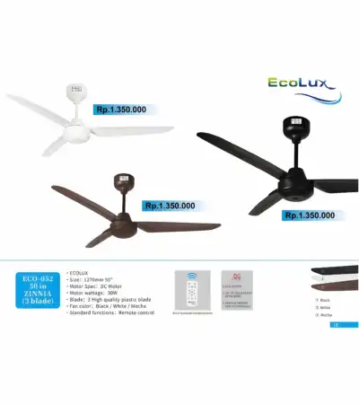 ECO-052 50in ZINNIA (3 BLADE)