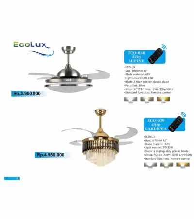 ECO-038 42in LUPINE | ECO-039 42in GARDENIA