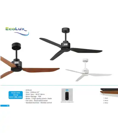 ECO-046 52in LILY (3 BLADE)
