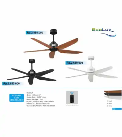 ECO-046 52in LILY (5 BLADE)