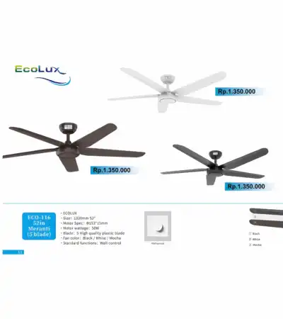 ECO-116 52in MERANTI (5 BLADE)