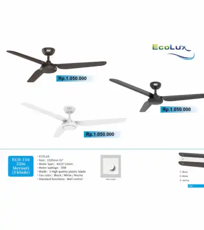 ECO-116 52in MERANTI (3 BLADE)