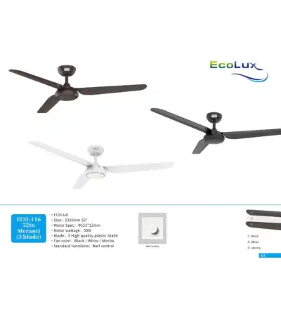 ECO-116 52in MERANTI (3 BLADE)