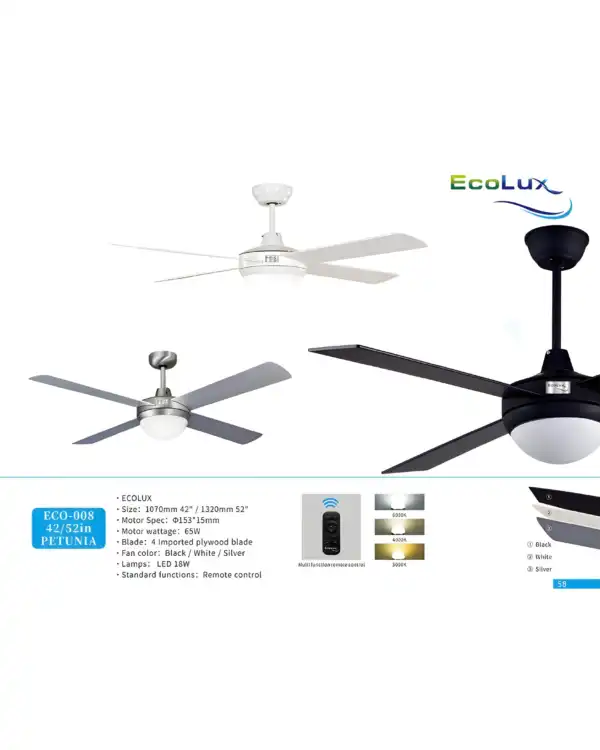 ECO-008 42in | 52in PETUNIA
