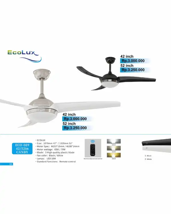 ECO-009 42in | 52in CANDY