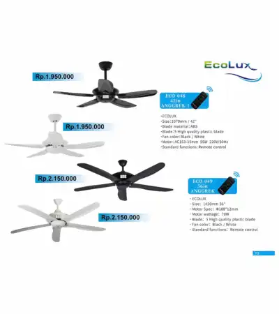 ECO-048 42in ANGGREK-1 | ECO-049 56in ANGGREK