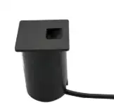 AR 037 3W 3000K BLACK IP54