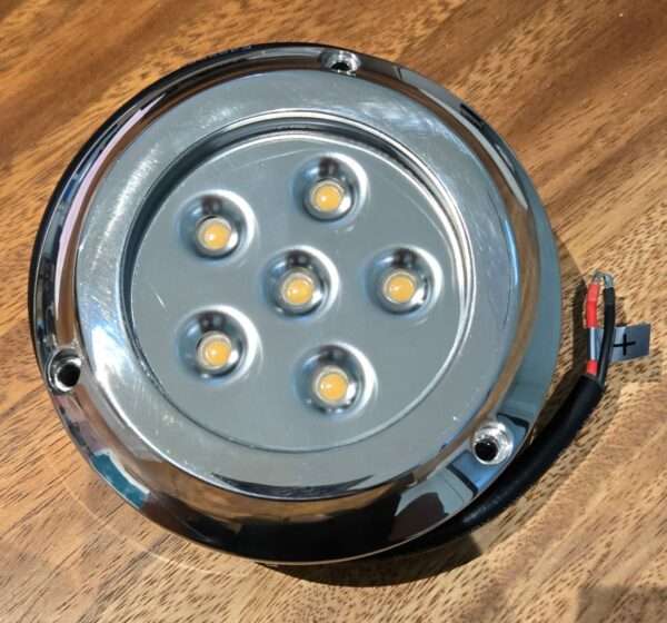 AQUA 6W 3000K 12V-24V - SS 316 BODY